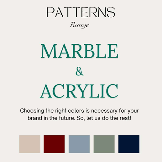 Marble & Acrylic Patterns