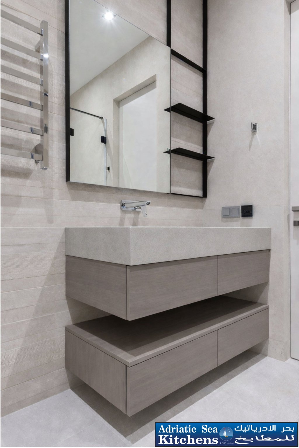 Modern Floating Vanities Detail